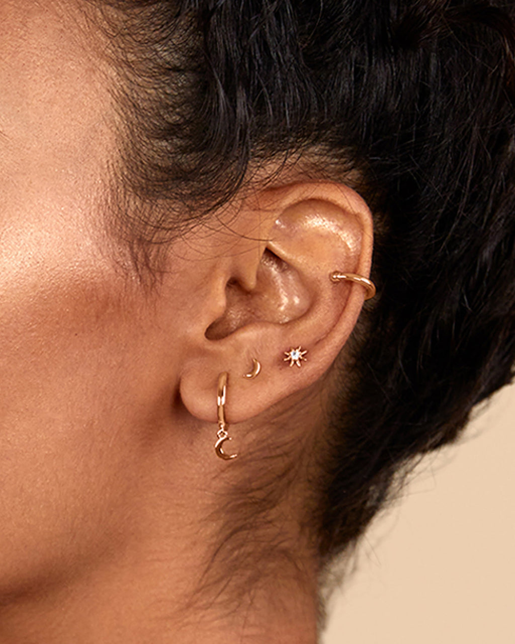 Tiny Star Flat Back Studs
