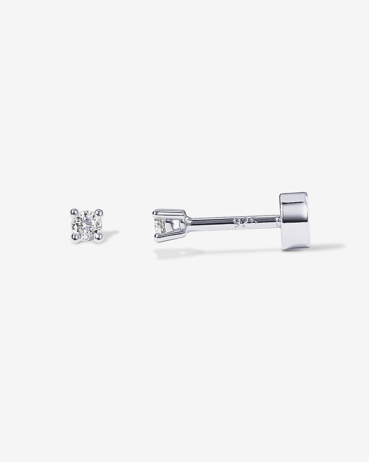 Cubic Zirconia Flat Back Studs