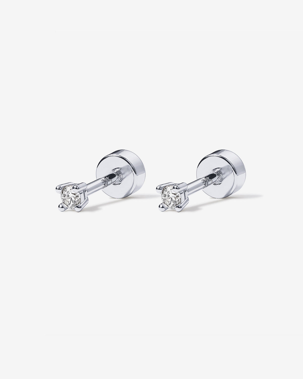 Cubic Zirconia Flat Back Studs