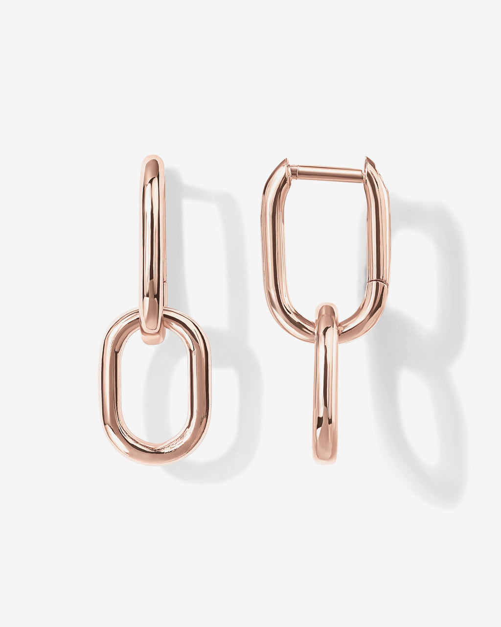 Convertible Paper Clip Link Hoops