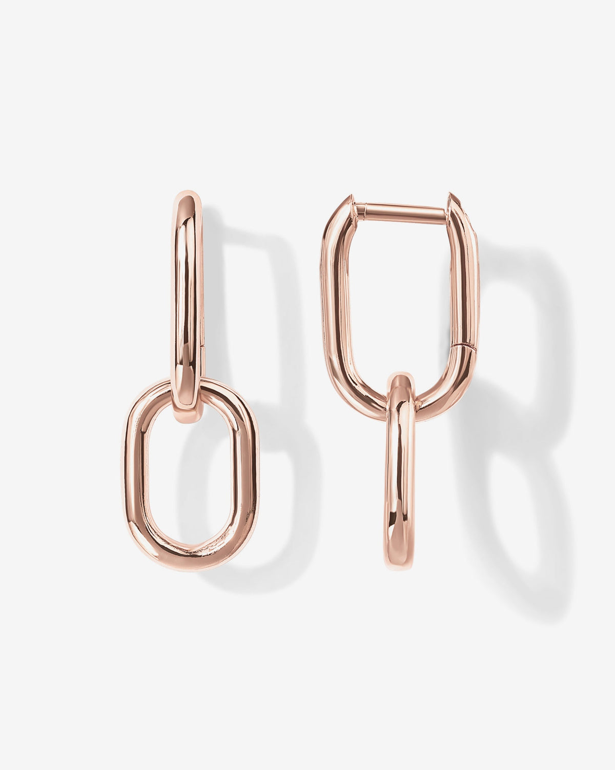 Convertible Paper Clip Link Hoops