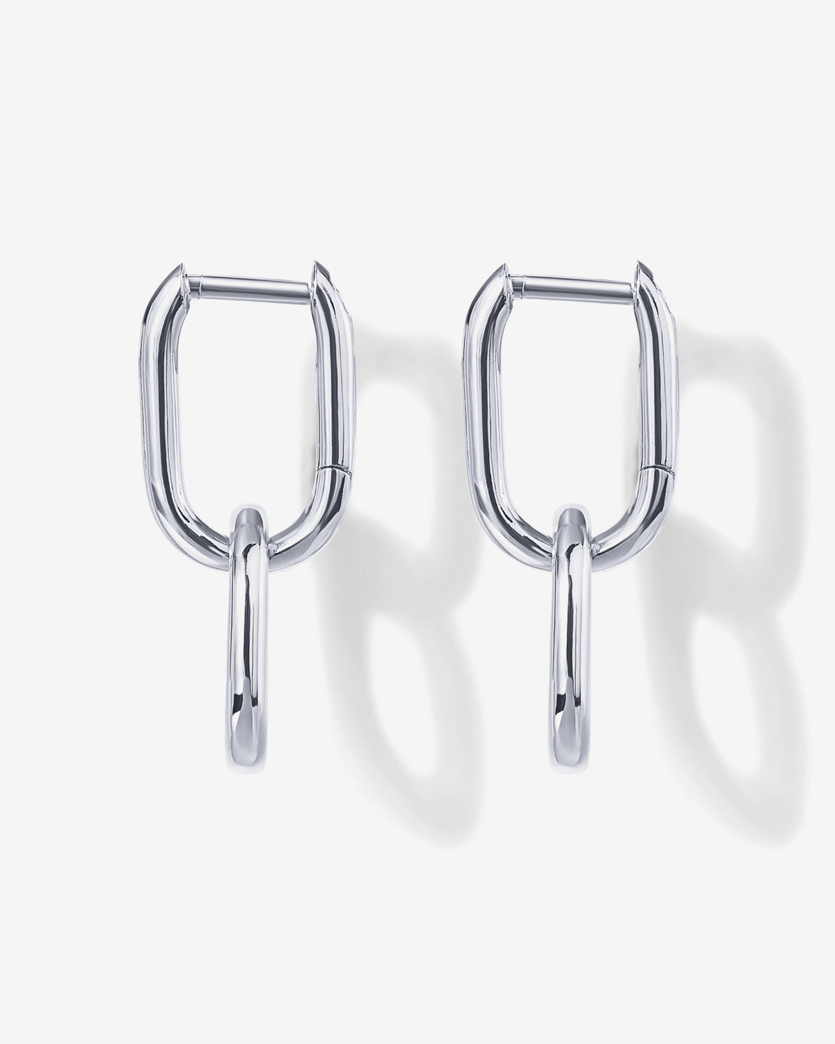 Convertible Paper Clip Link Hoops