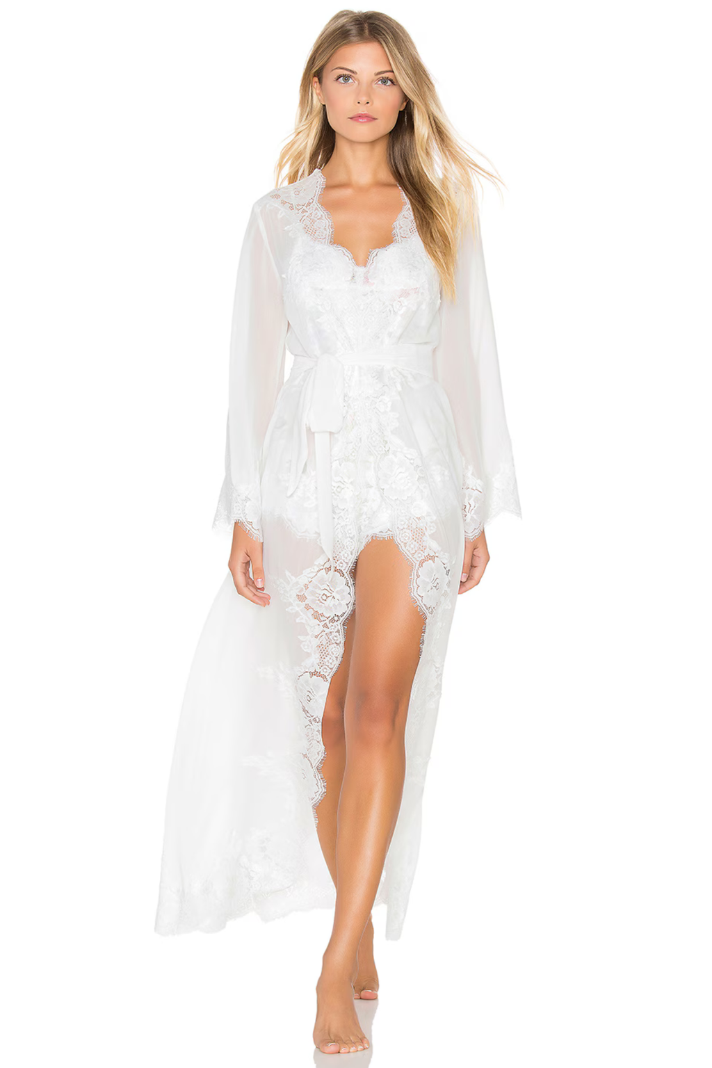 Helena Lace Robe