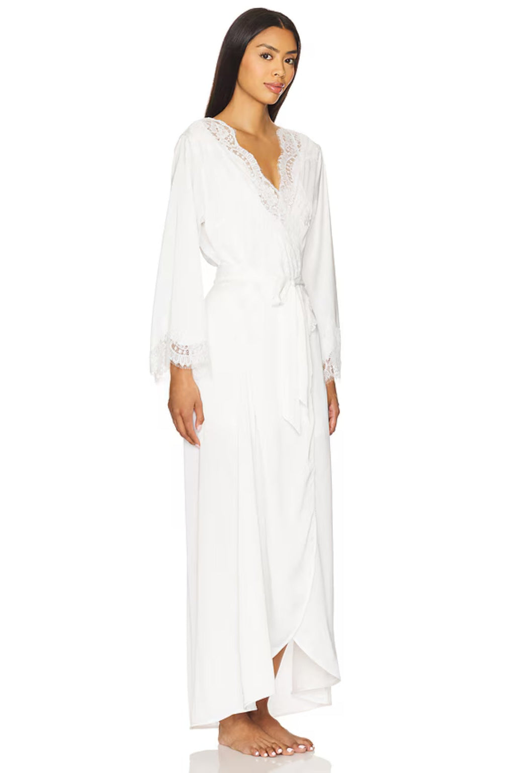 Sian Long Robe - White