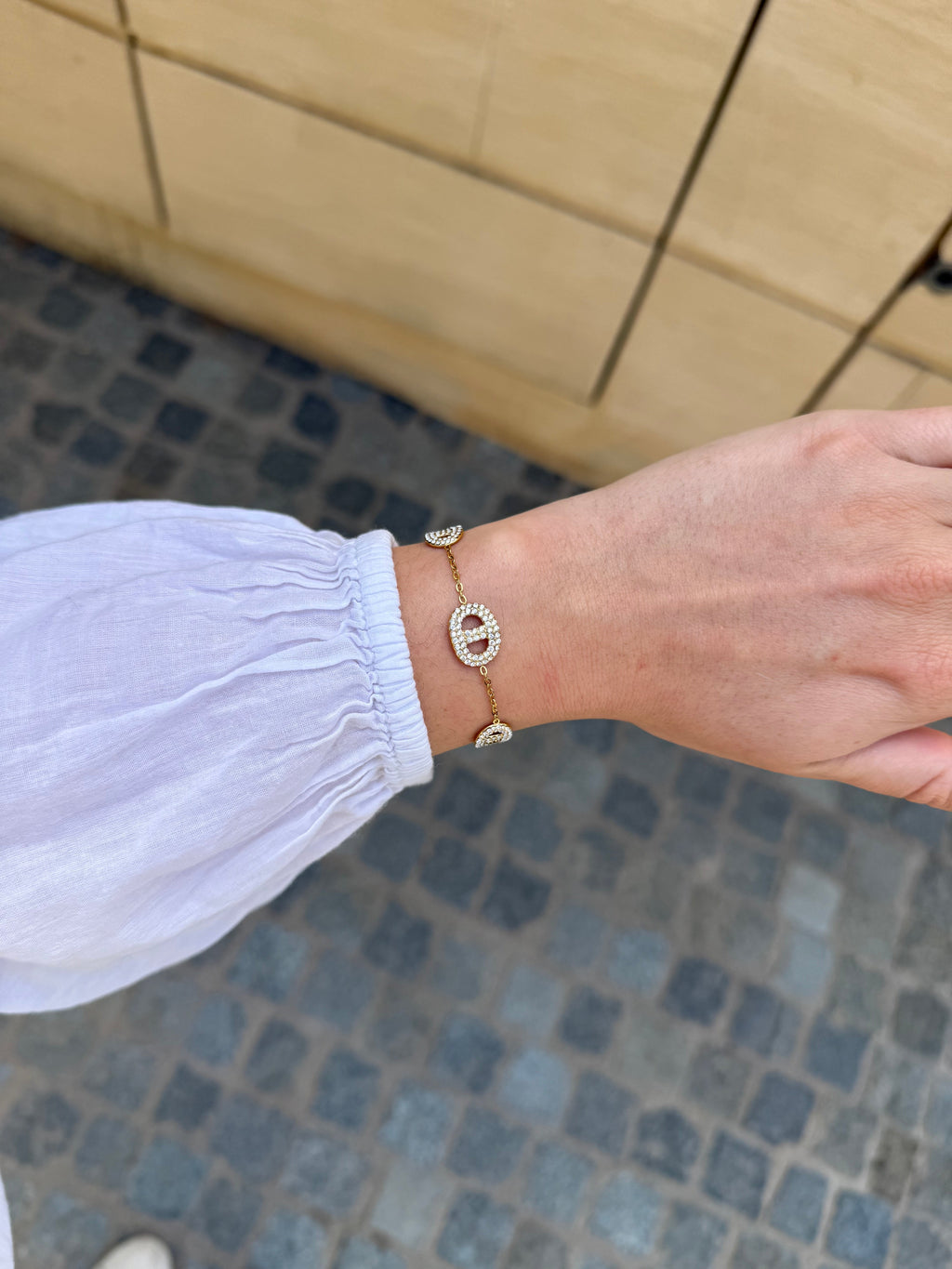 BRACELET ATHENA STRASS