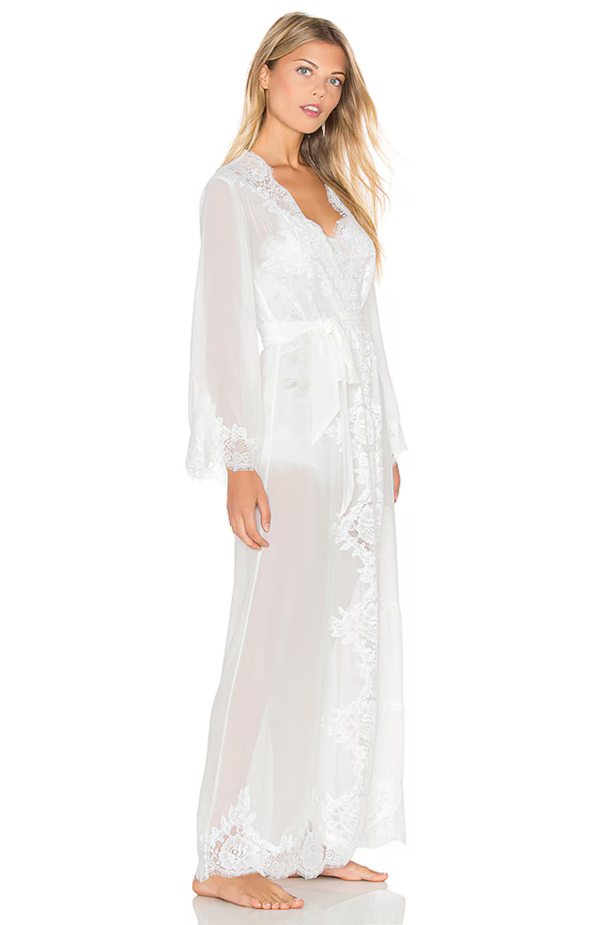 Helena Lace Robe
