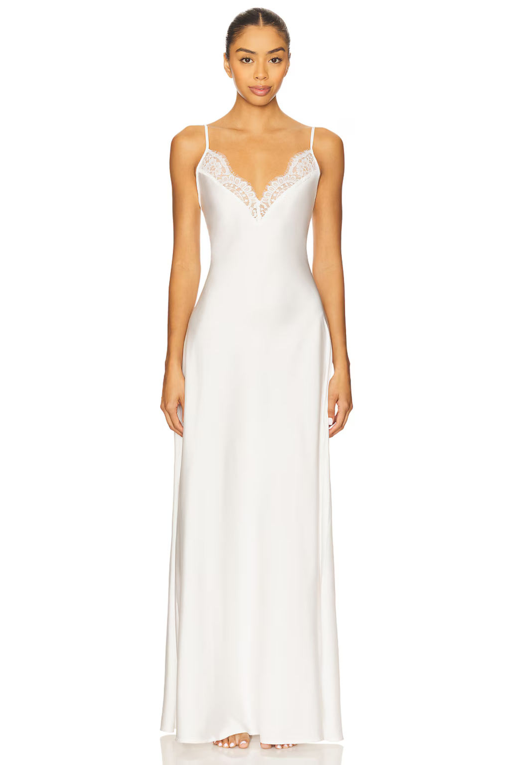 Sian Long Slip - White