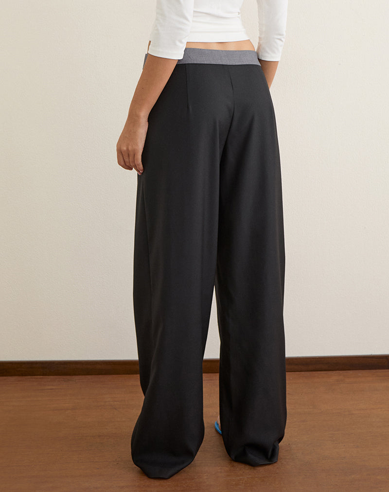 Anansi Trouser in Tailoring Black