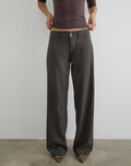 Calza Trouser in Tailoring Warm Grey