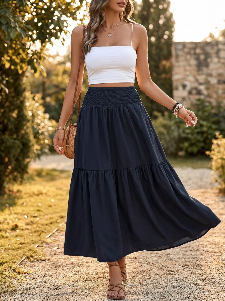 MAXI CASUAL CHIC SKIRT