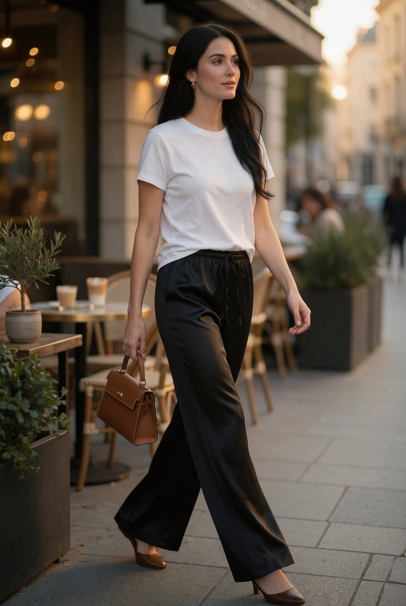 SATIN CHIC PANTS