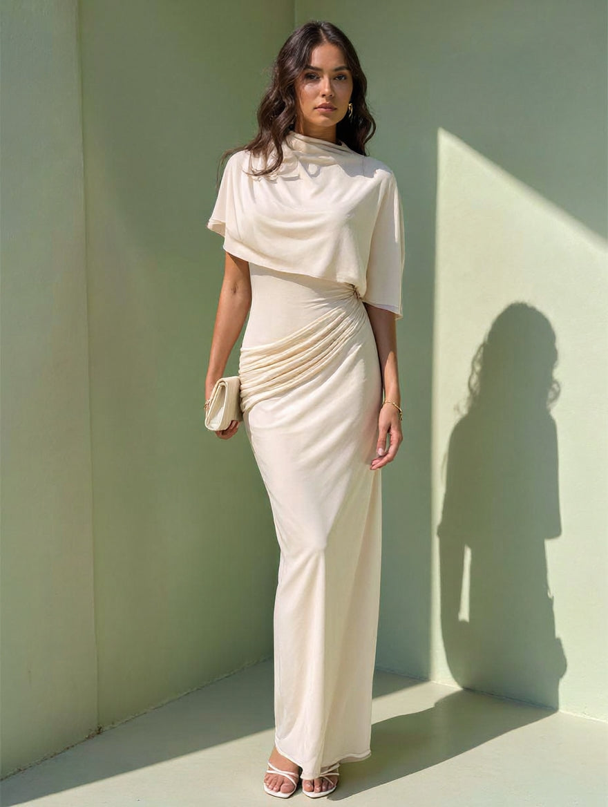 CHIC AUTUMN MAXI DRESS