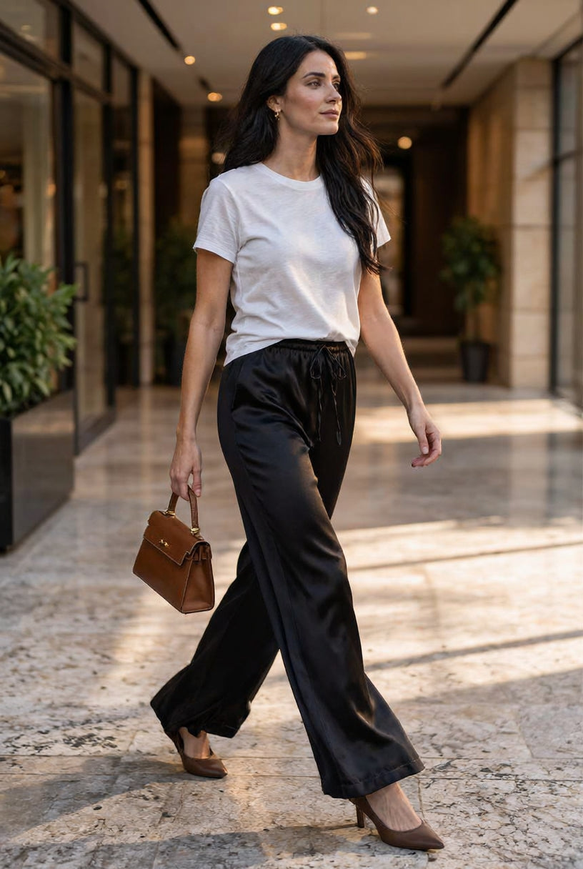 SATIN CHIC PANTS