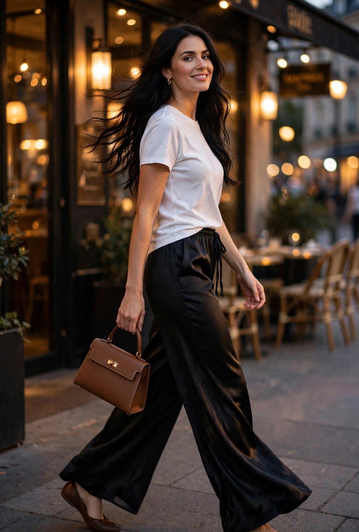 SATIN CHIC PANTS