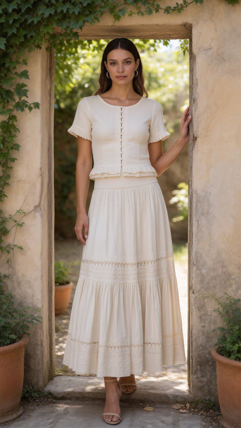 WHITE CHIC OUTFIT