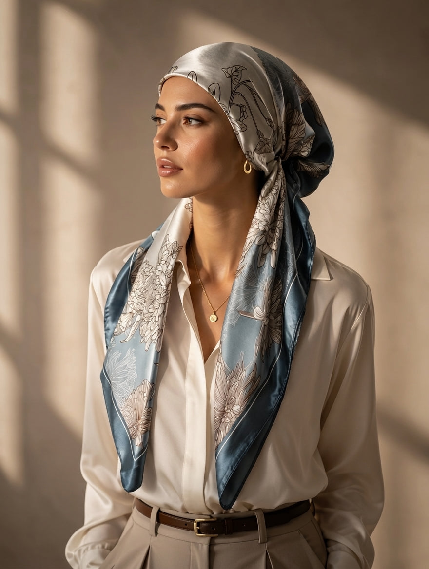 CHIC HEAD SCARF SATIN