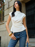 SLEEVELESS ELEGANT TOP