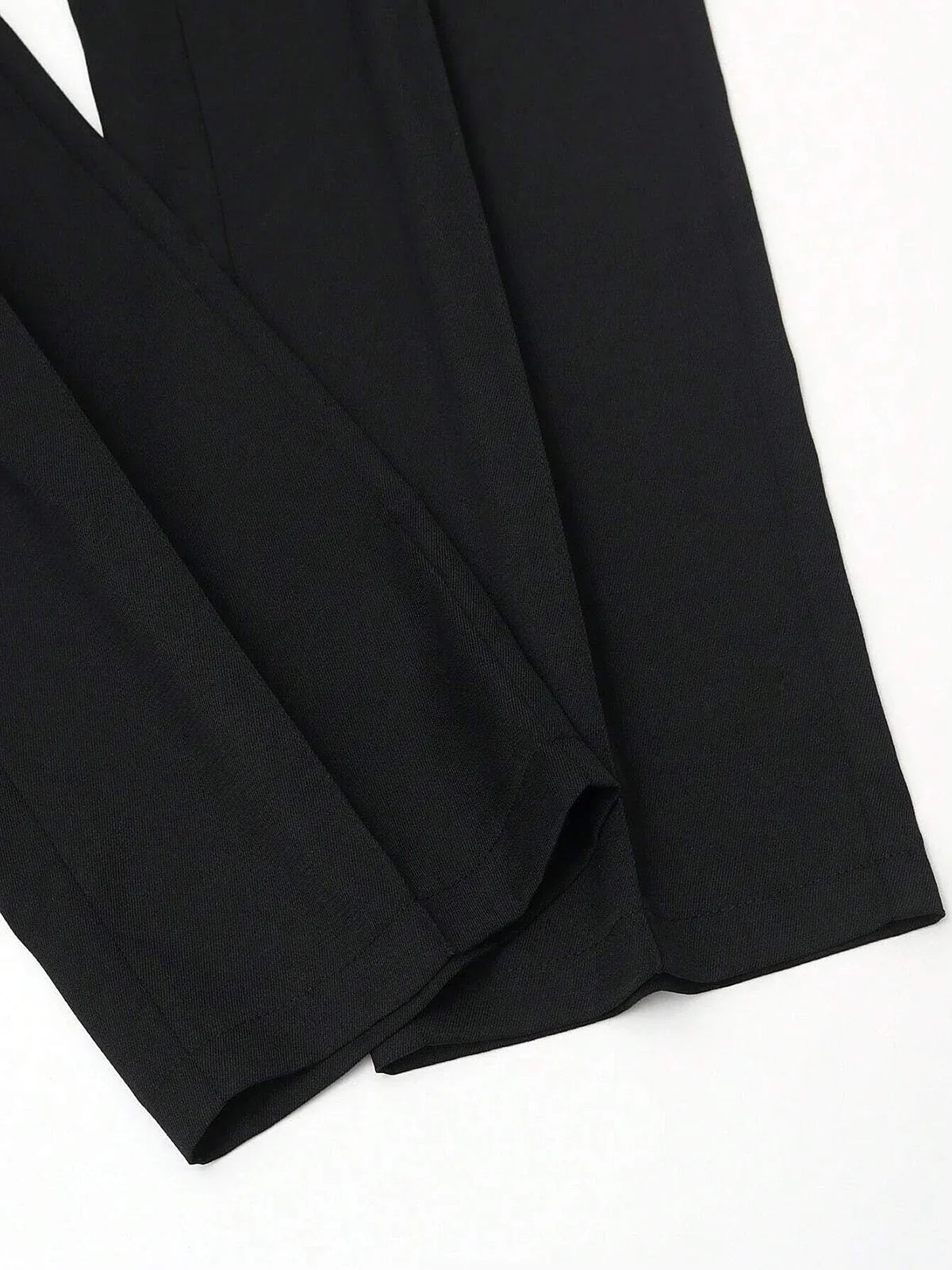 ELEGANT PANTS WITH METAL BELT