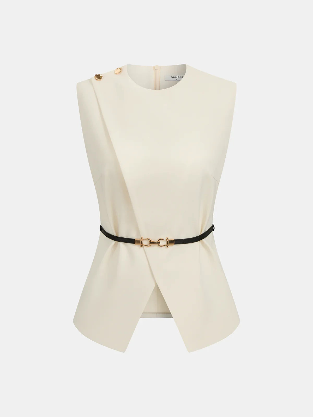ELEGANT WHITE COMBINAISON OUTFIT