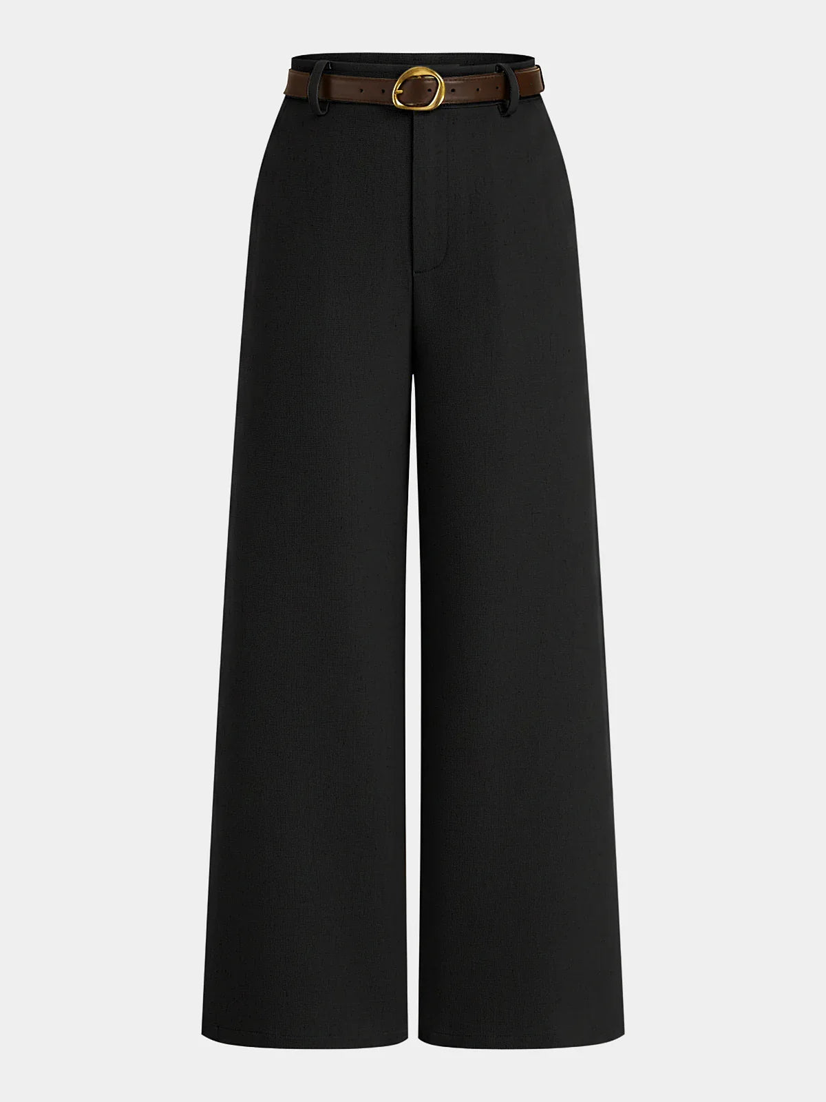 Camille — Belted Wide-Leg Trousers