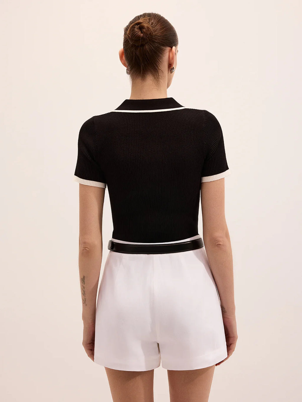 CASUAL CHIC POLO TOP