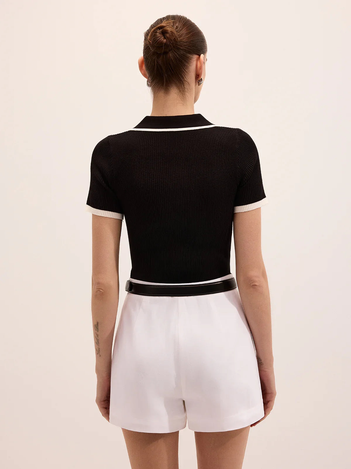 CASUAL CHIC POLO TOP
