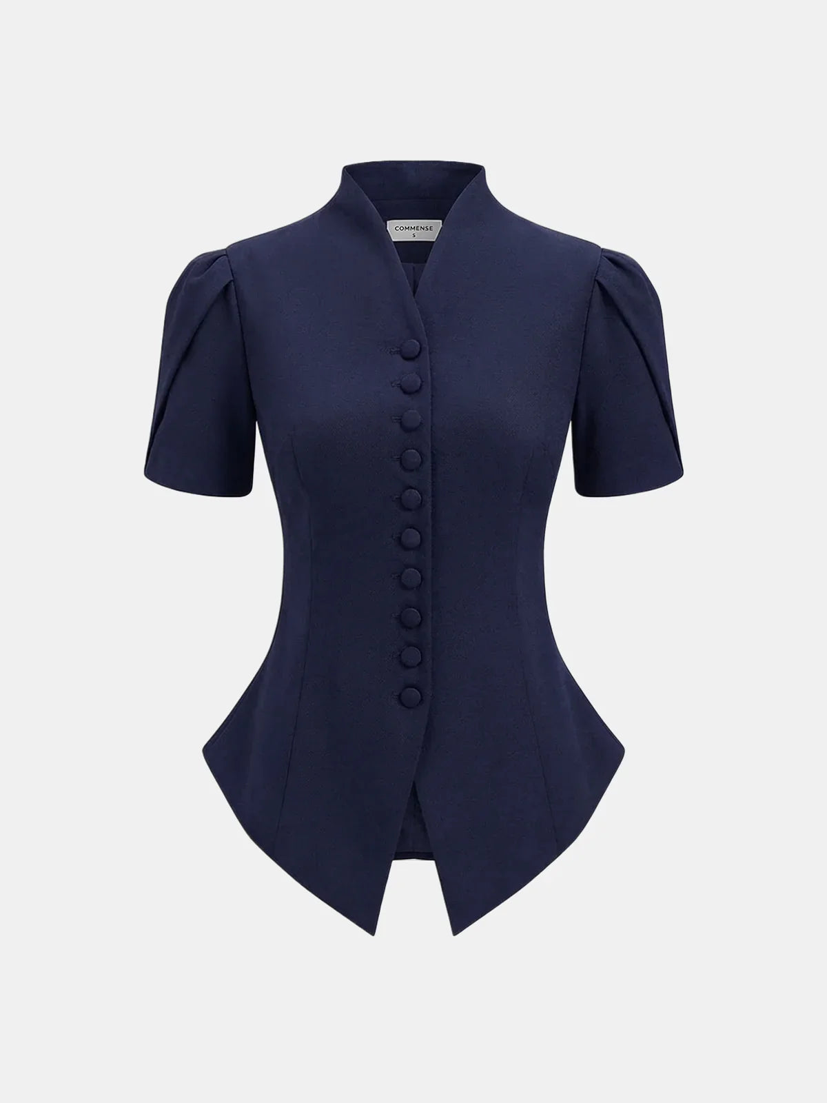 BUTTONED SLIM TOP
