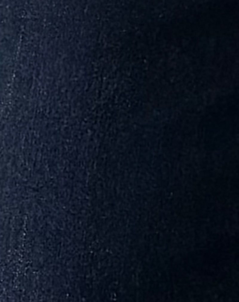 Ultra Low Rise Stretch Skinny Jeans in Indigo