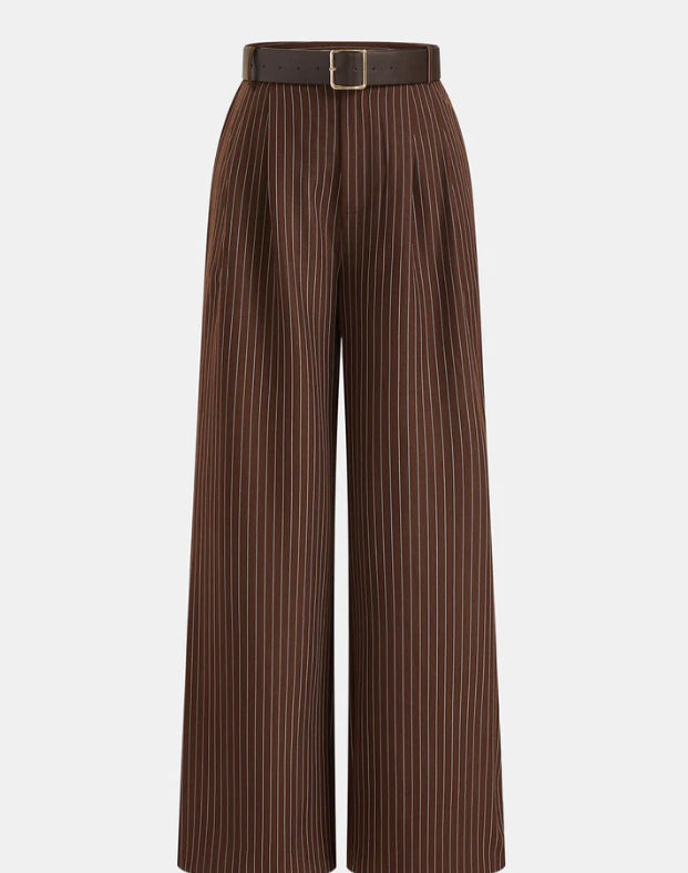 PINSTRIPED COMBINAISON OUTFIT