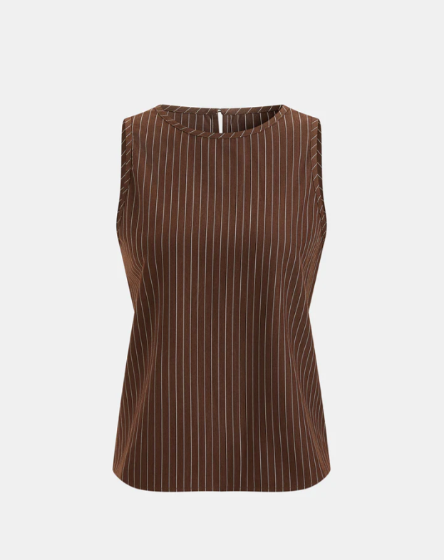 PINSTRIPED COMBINAISON OUTFIT