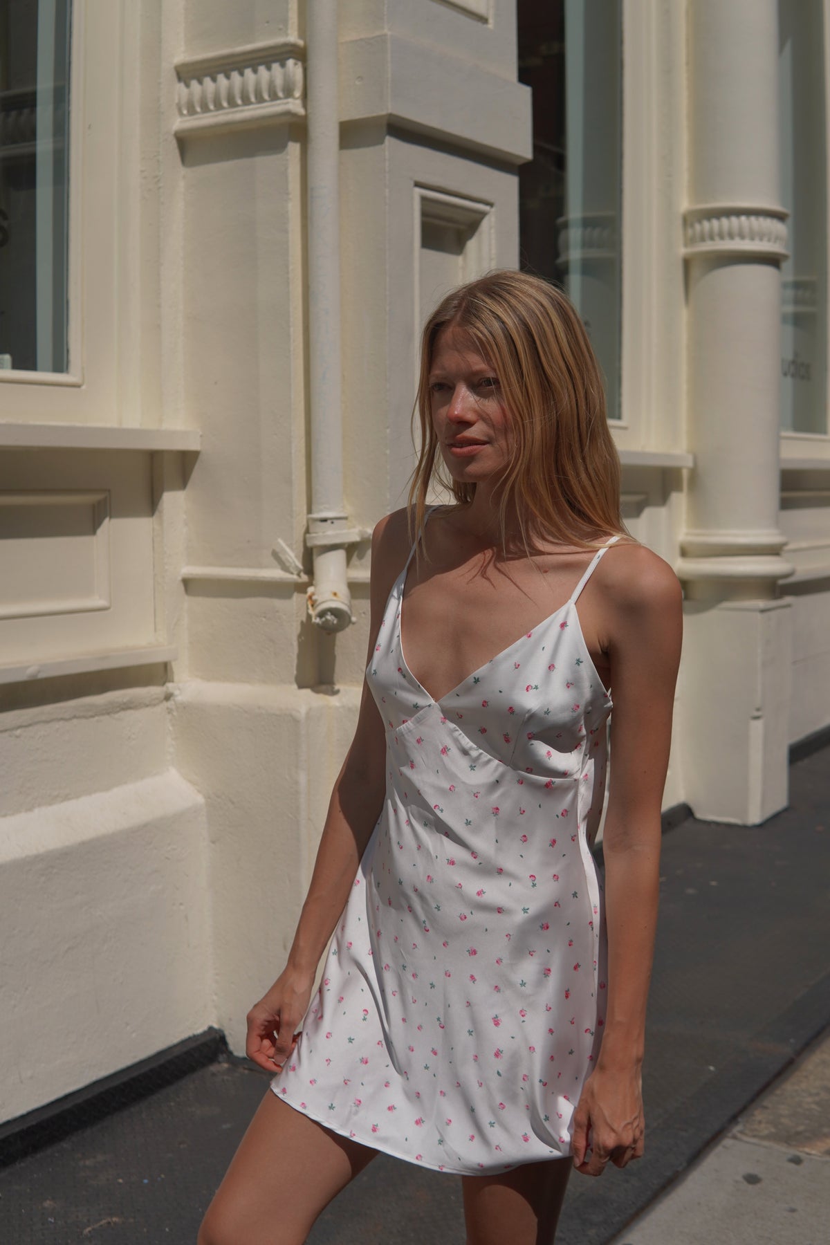 Rosie OkeoTex Satin Slip - White *Final Sale*