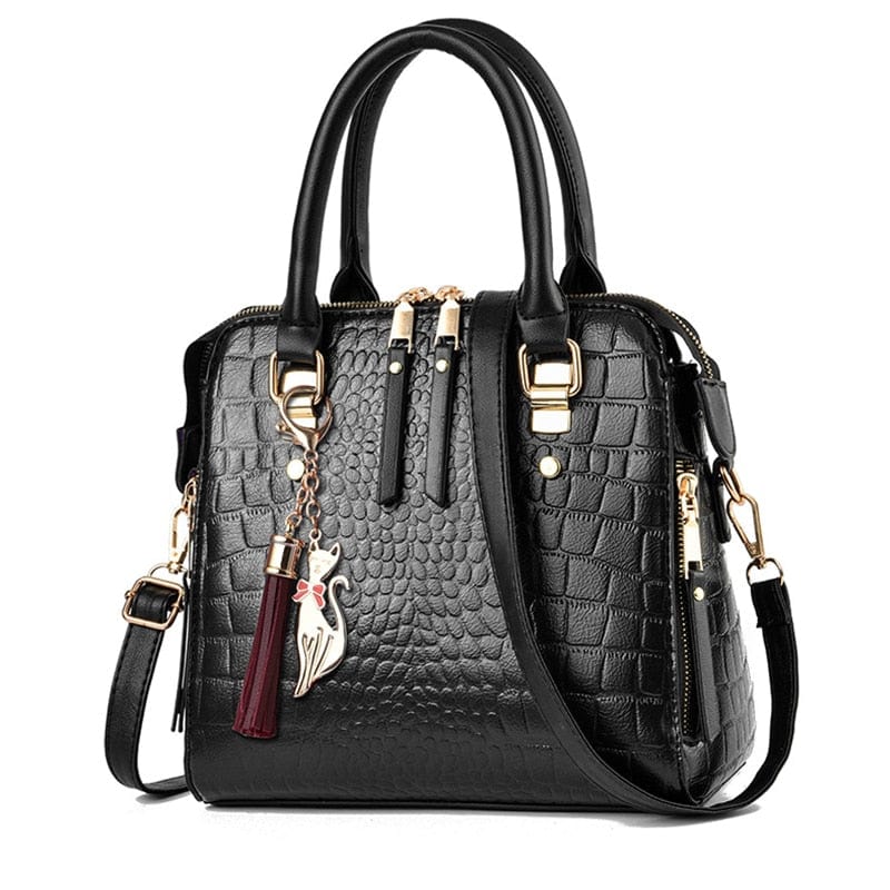 Le Sac à Bandoulière Croco