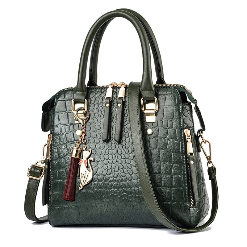 Le Sac à Bandoulière Croco