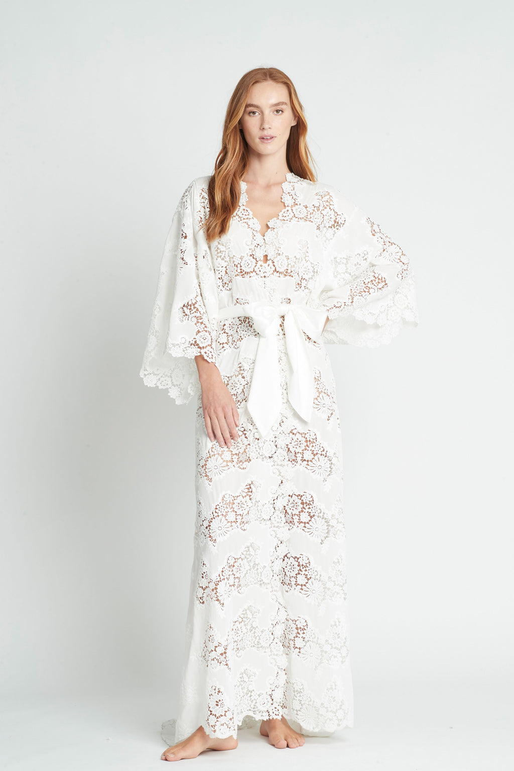 Couture Luxury Robe Collection: Indiana Lace Robe