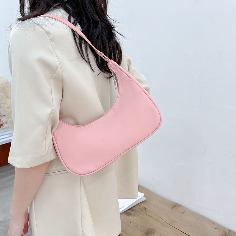 Sac Baguette Rose