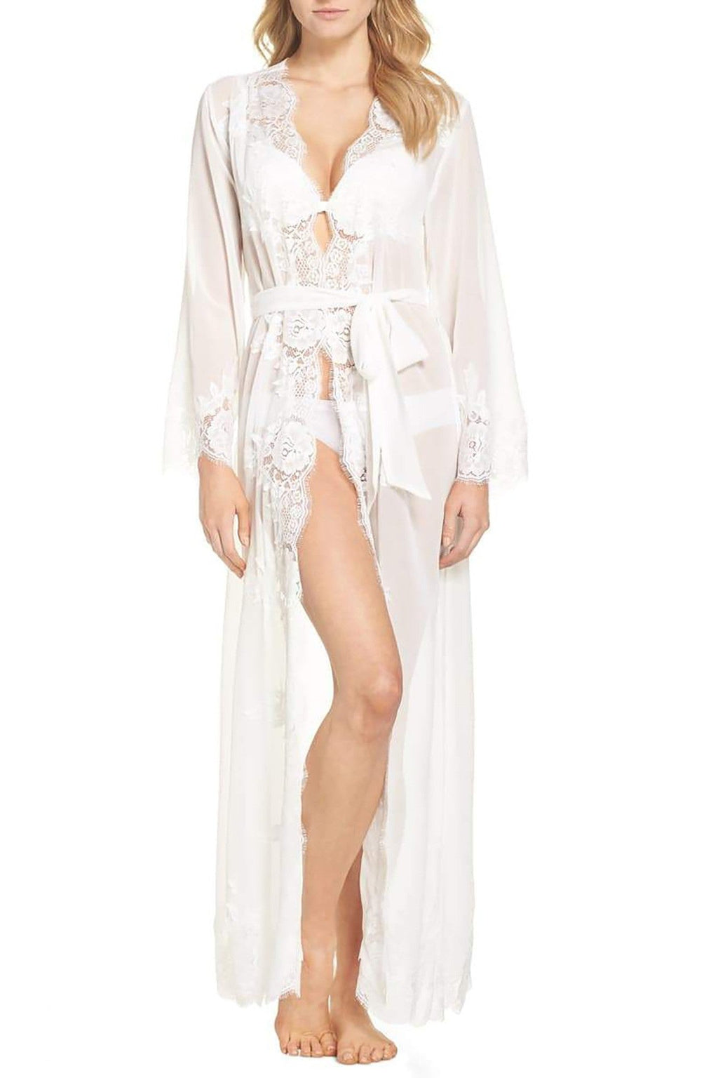 Helena Lace Robe