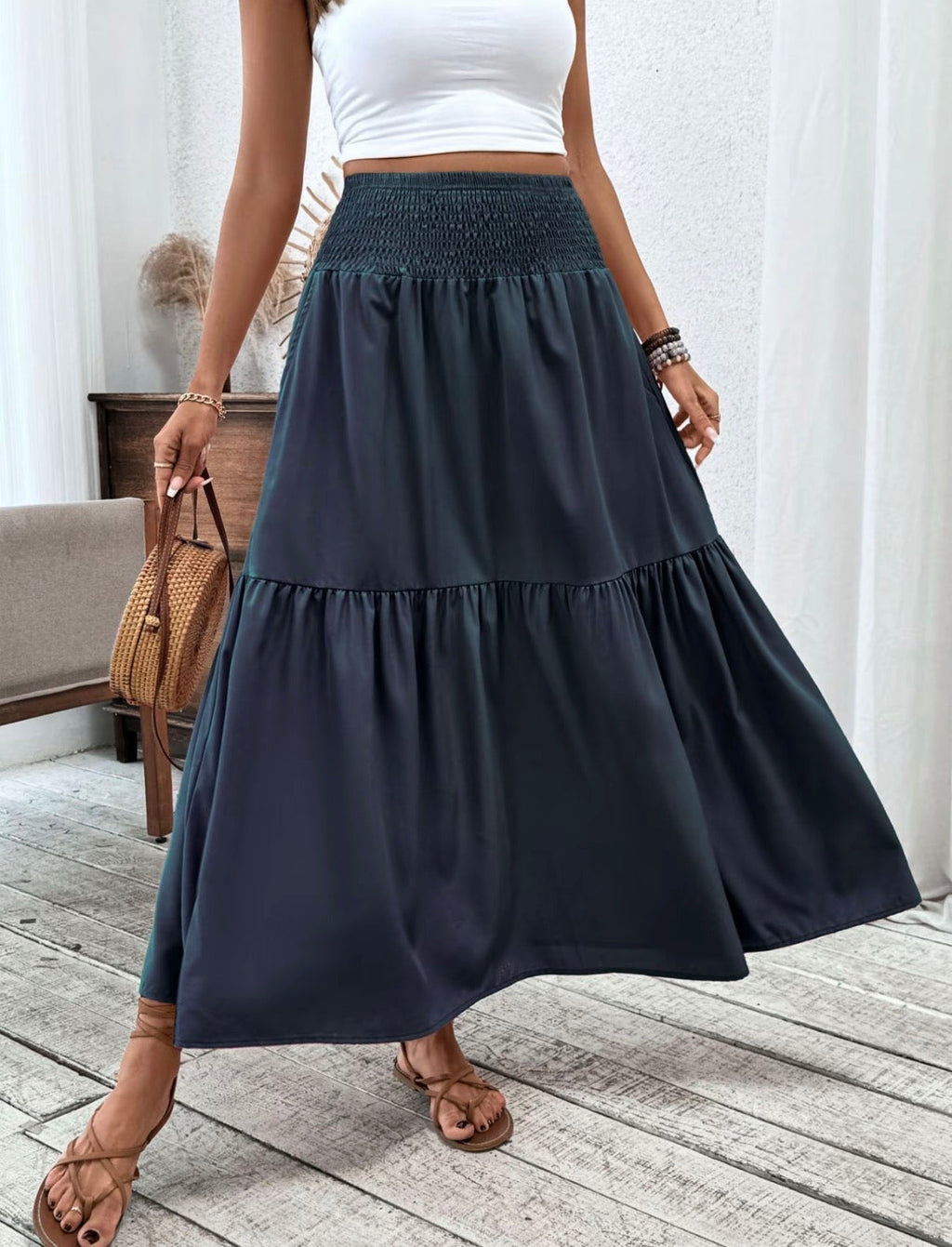 MAXI CASUAL CHIC SKIRT