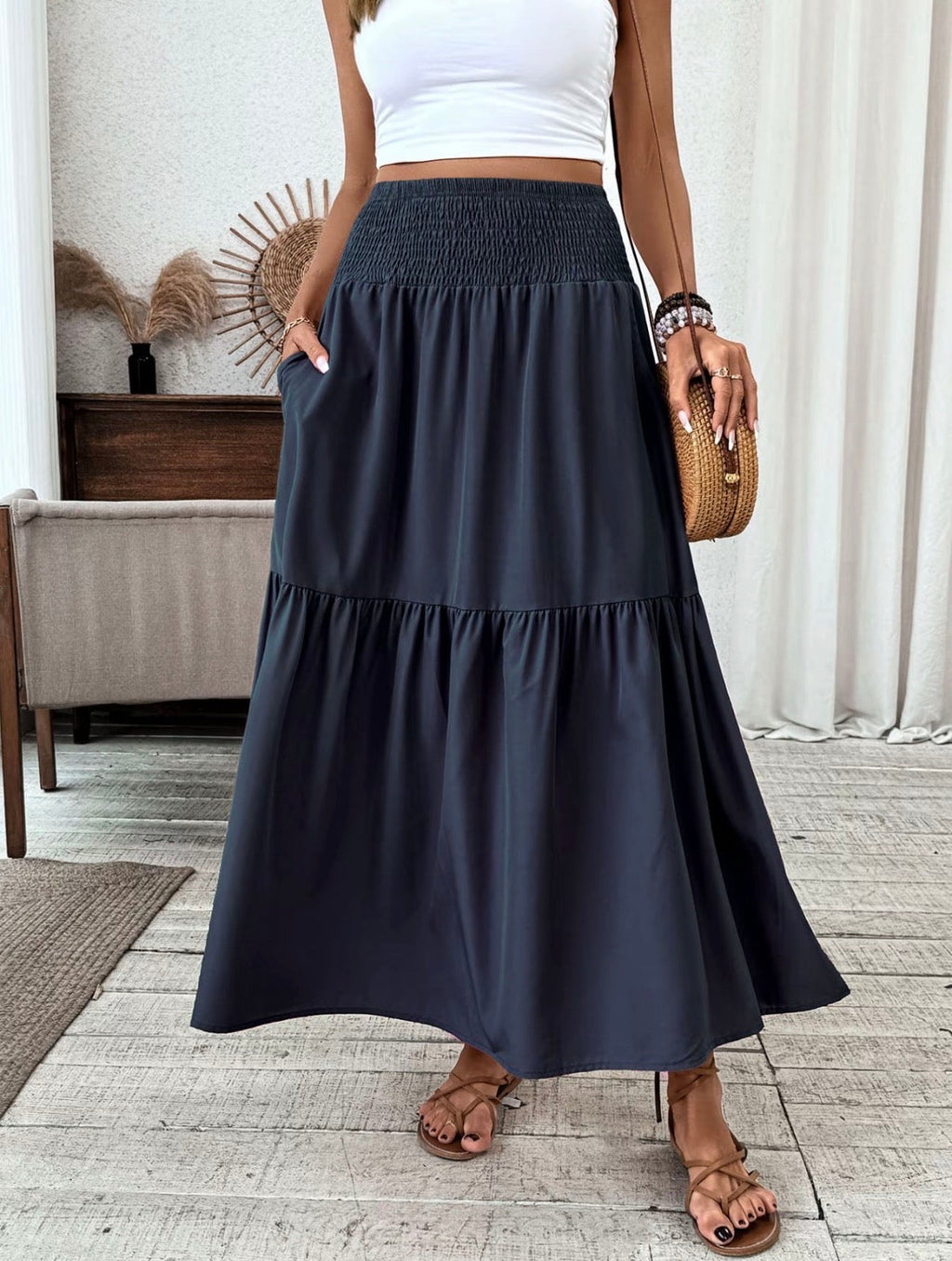 MAXI CASUAL CHIC SKIRT