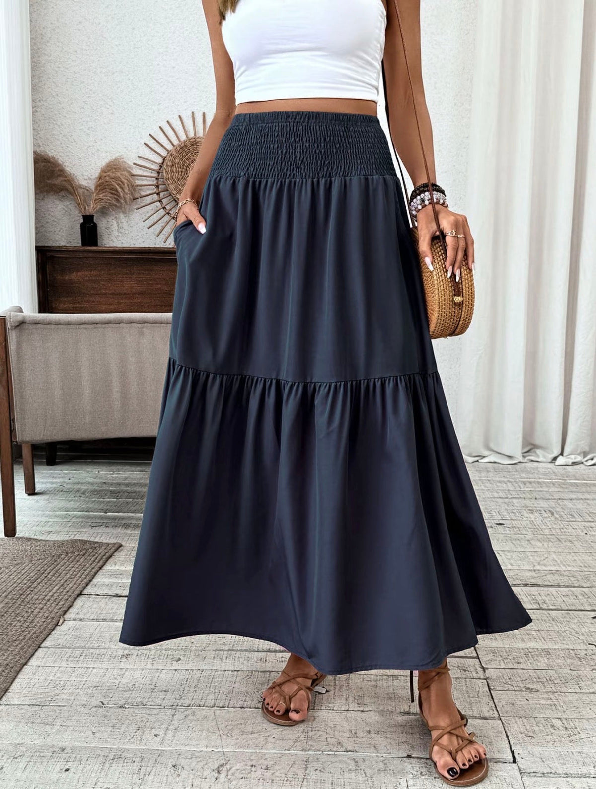 MAXI CASUAL CHIC SKIRT