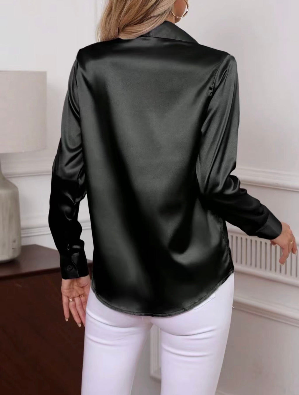SATIN CHIC SHIRT