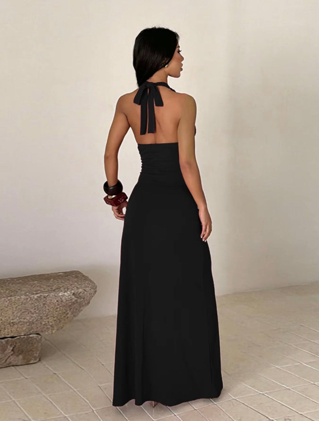 ELEGANT AUTUMN MAXI DRESS