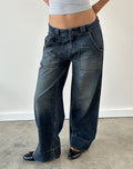 Utility Carpenter Jeans in Aged Mid Blue