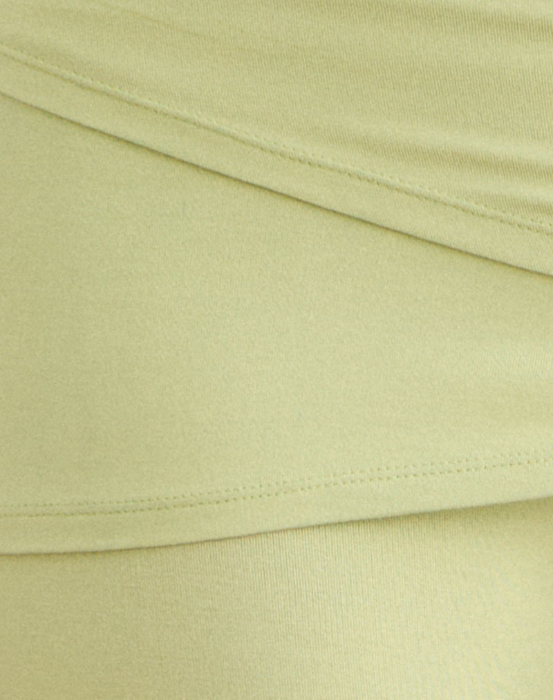 Lolicy Trouser in Rayon Jersey Pistachio