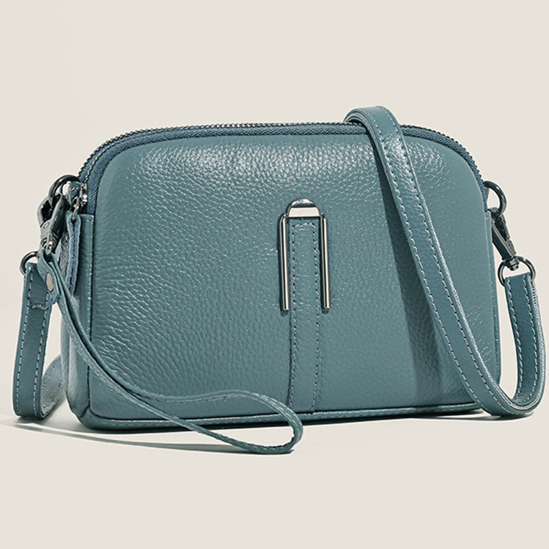 Le Sac à Bandoulière Femme en Cuir