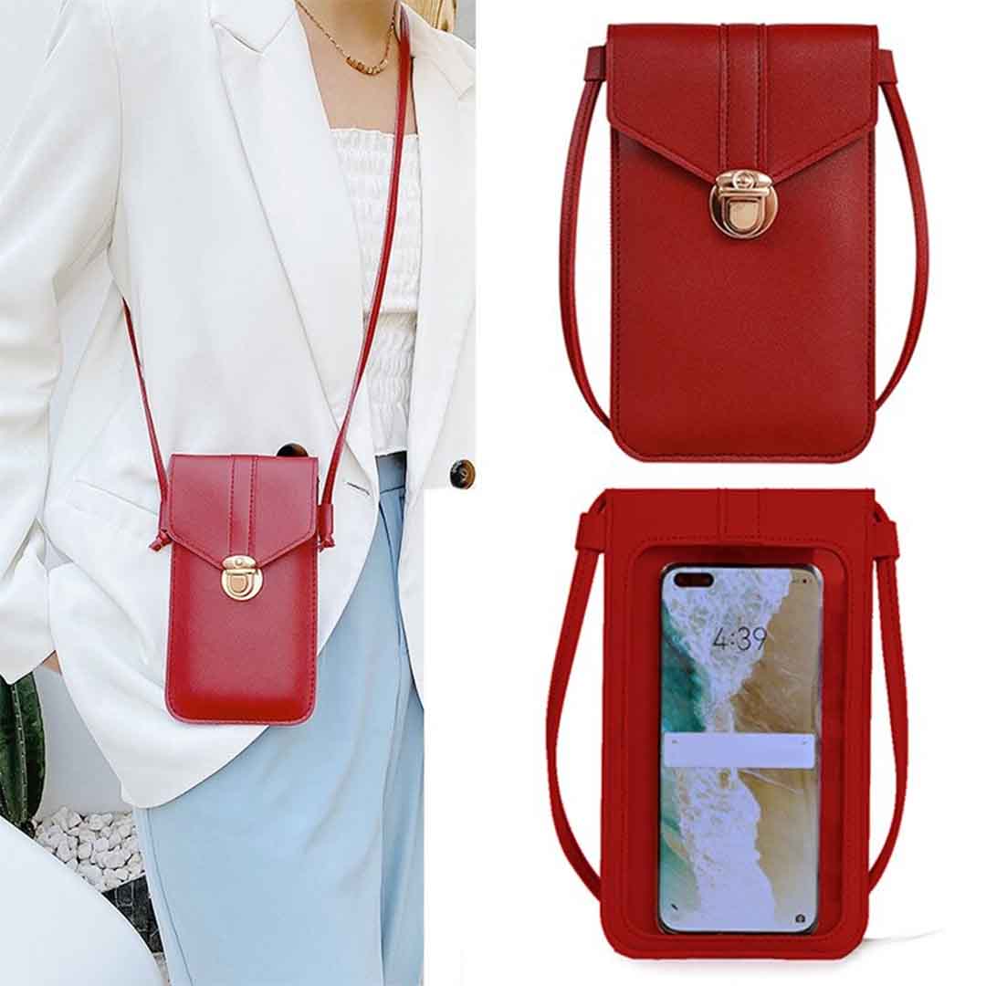 Le Sac à Bandoulière Téléphone et Porte-Monnaie