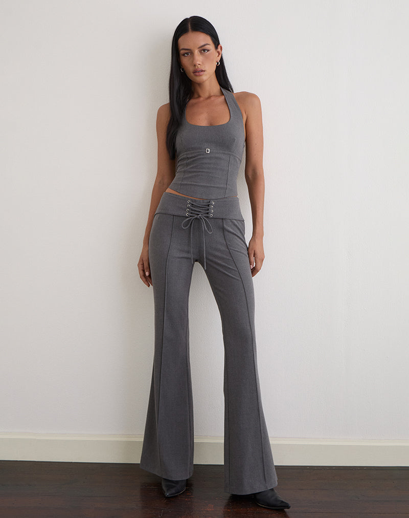 Zallen Trouser in Tailoring Charcoal