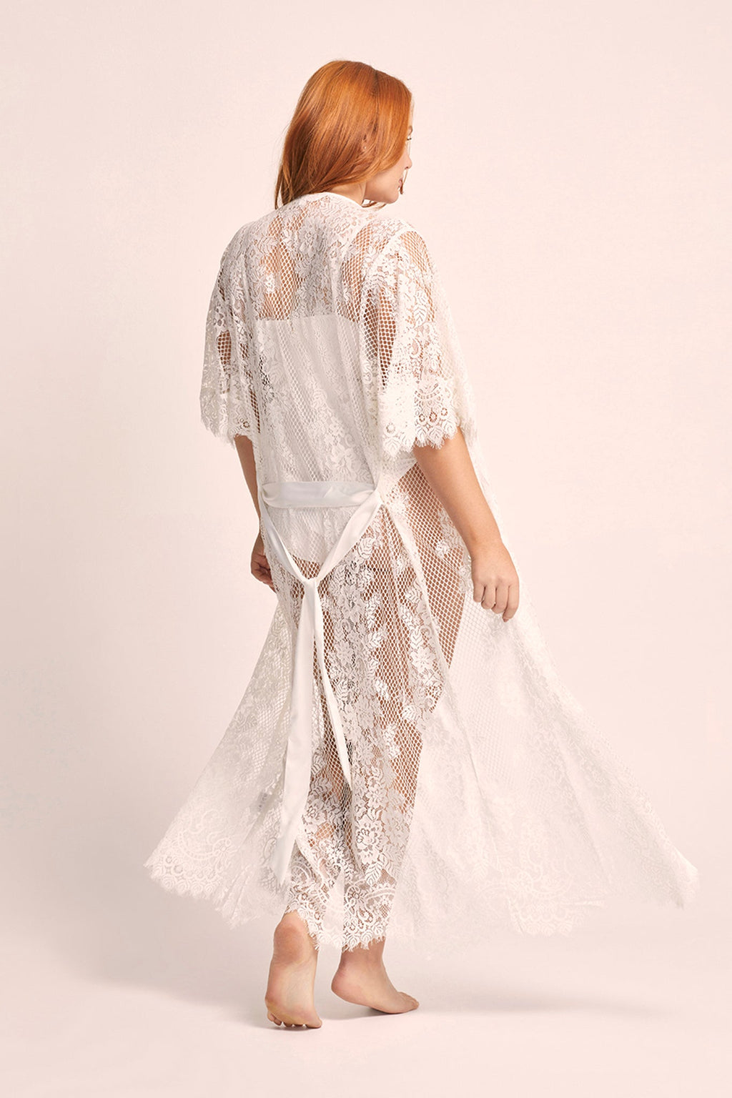Leah Lace Robe