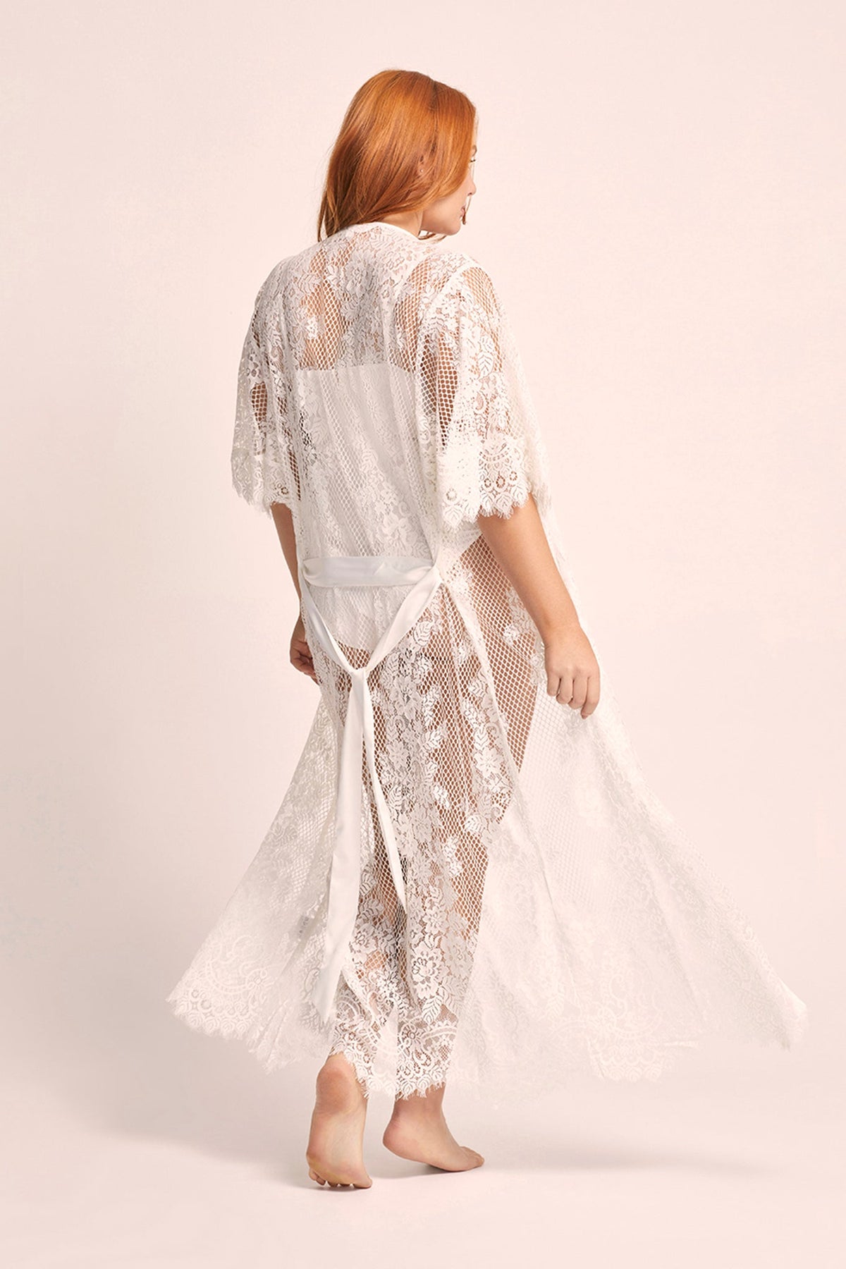 Leah Lace Robe