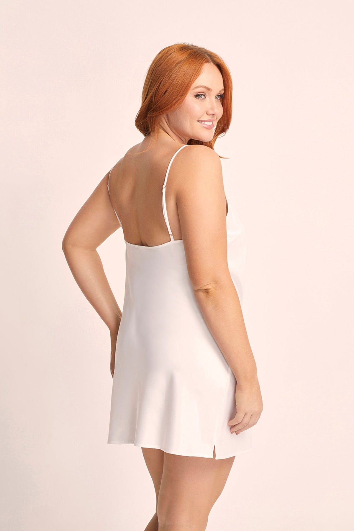 Jasmine Slip - White