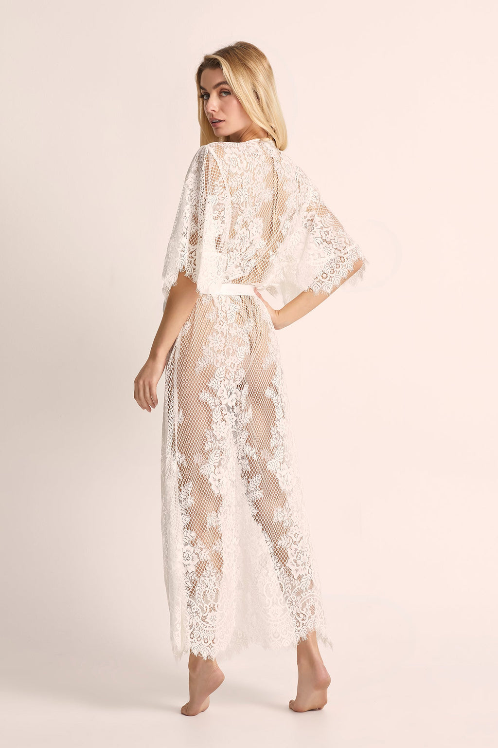 Leah Lace Robe